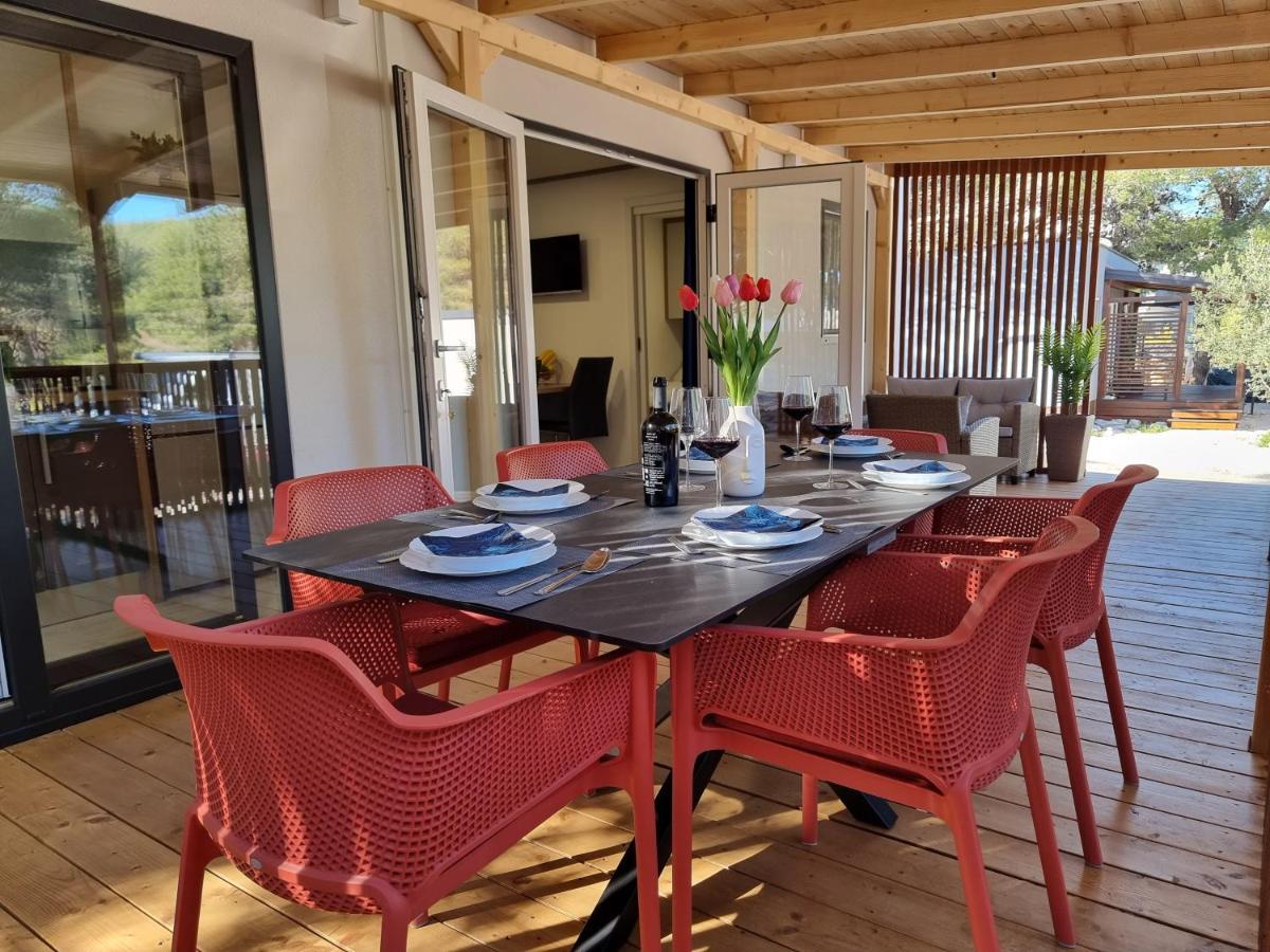 Premium Mobile Home Sun & Joy - Oaza Mira Camping Drage Dış mekan fotoğraf